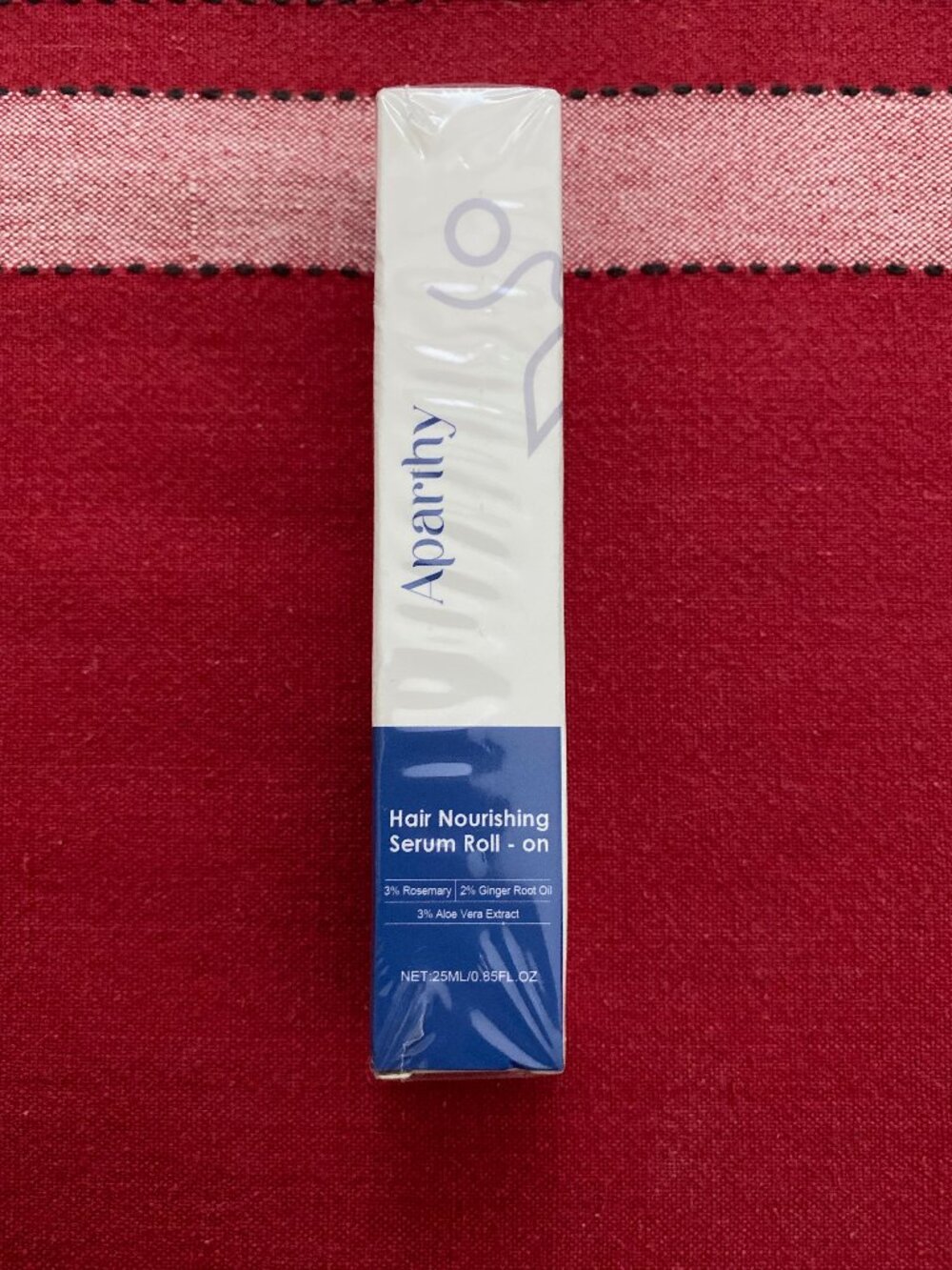 Aparthy Hair Nourishing Serum Roll-On Rosemary, Ginger Root, Aloe Vera 25ML NEW